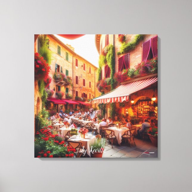 Ly Kevilla (Italian Restaurant Print Series) (Front)