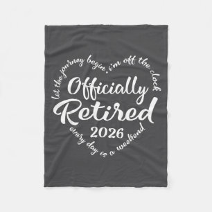 Ly Retired 2026 Hear For Women Retirement Fleece Blanket