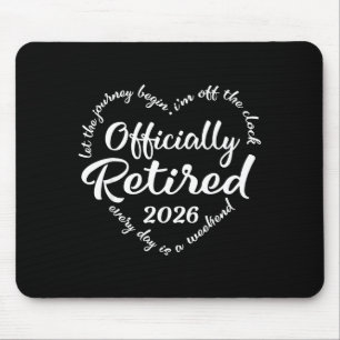 Ly Retired 2026 Hear For Women Retirement Mouse Pad