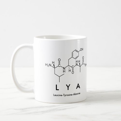 Lya peptide name mug