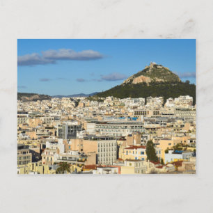 Lycabettus Hill Athens Postcard