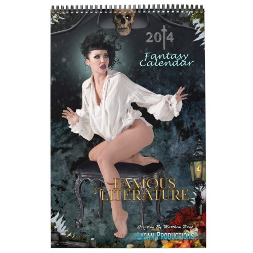 Lycan Productions Famous Literature Calendar 2014