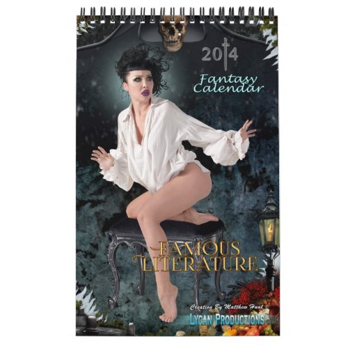 Lycan Productions Famous Literature Calendar 2014