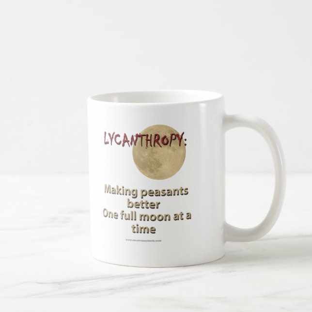Lycanthropy Coffee Mug (Right)