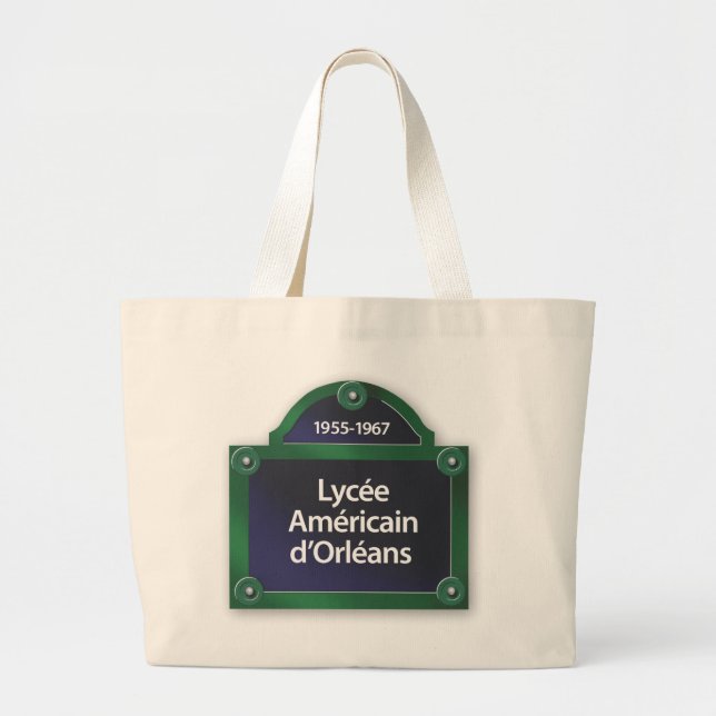 Lycee Americain d'Orleans Tote 1 (Front)