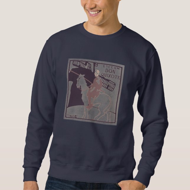 Lyceum Don Q inv navy sweatshirt (Front)
