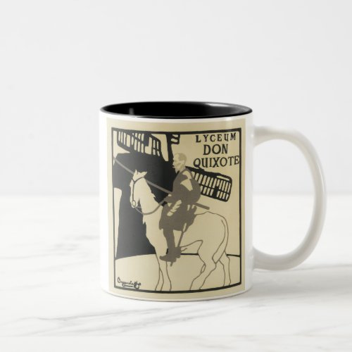 Lyceum Don Quixote The Beggarstaffs Two_Tone Coffee Mug