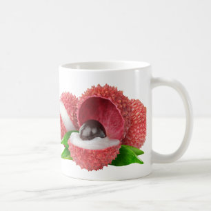 Lychee fruits coffee mug