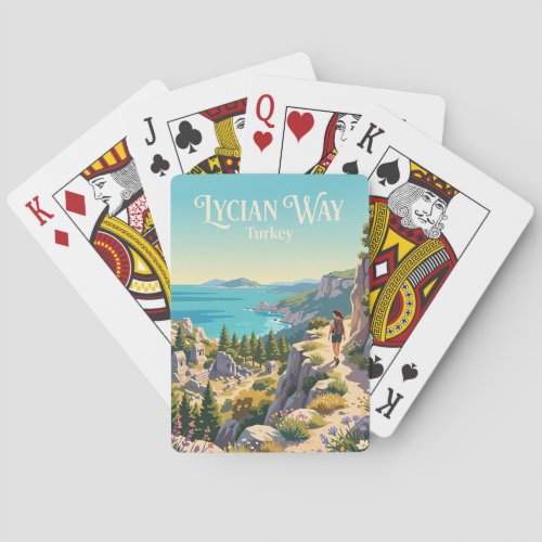 Lycian Way Turkey Poker Cards