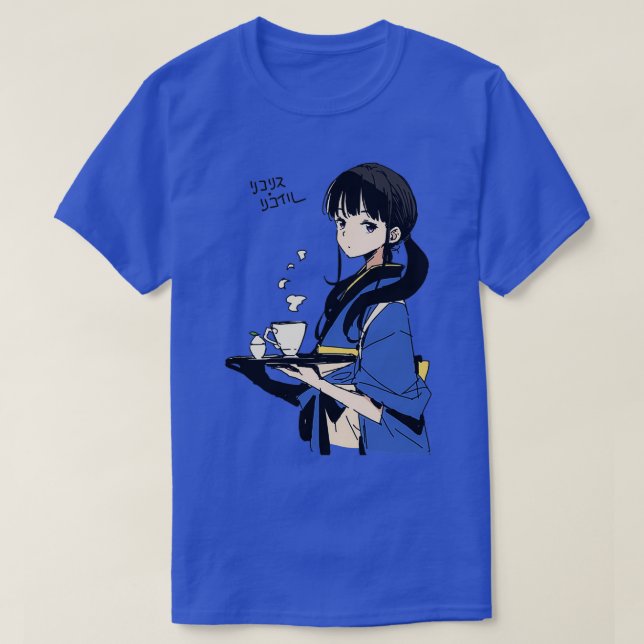 Lycoris Recoil Tea T-Shirt (Design Front)