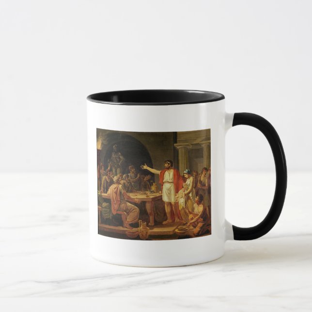 Lycurgus Showing the Ancients of Sparta their Mug (Right)