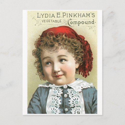 Lydia E Pinkhams Compound Postcard