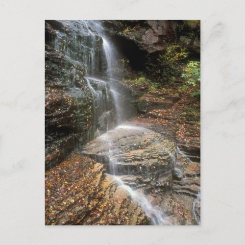 Lye Brook Falls Vermont Postcard