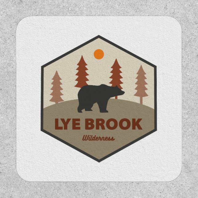 Lye Brook Wilderness Vermont Bear Patch (Front)