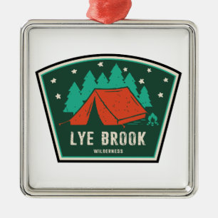 Lye Brook Wilderness Vermont Camping Metal Ornament