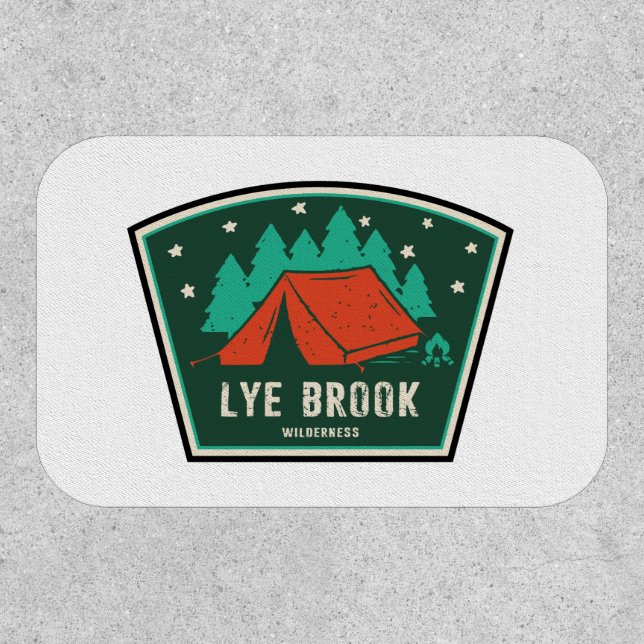 lye brook wilderness, vermont, green mountain, mt  patch (Front)