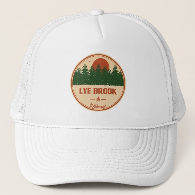 Lye Brook Wilderness Vermont Trucker Hat (Front)