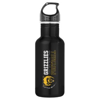 LYFL 03 | White Grizzlies Logo Stainless Steel Water Bottle