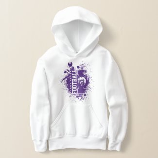 LYFL 05 | Purple Grunge Lassen Logo Hoodie