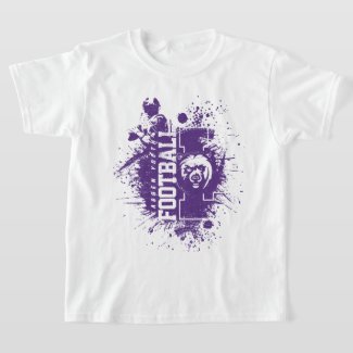 LYFL 05 | Purple Grunge Lassen Logo T-Shirt