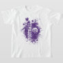 LYFL 05 | Kids Purple Grunge Lassen Logo T-Shirt