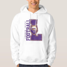 LYFL 06 | Men's Custom Purple Lassen Logo Hoodie