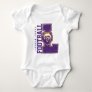 LYFL 06 | Purple Lassen  Logo Baby Bodysuit