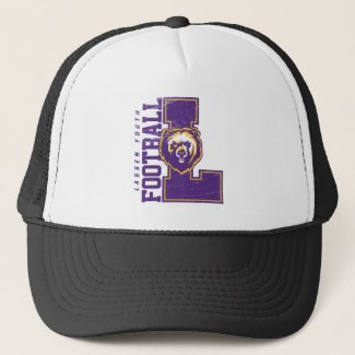LYFL 06 | Purple Lassen Logo Trucker Hat