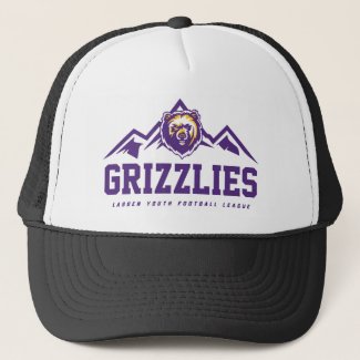 LYFL 14 | Purple Grizzlies Pro Logo Trucker Hat