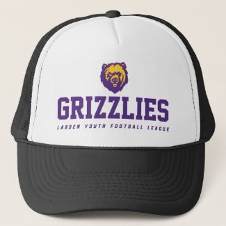 LYFL 14 | Purple Grizzlies Pro Logo Trucker Hat