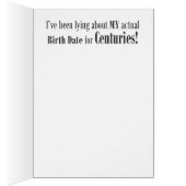 Lying About Your Birth Date - Card (Inside (Right))