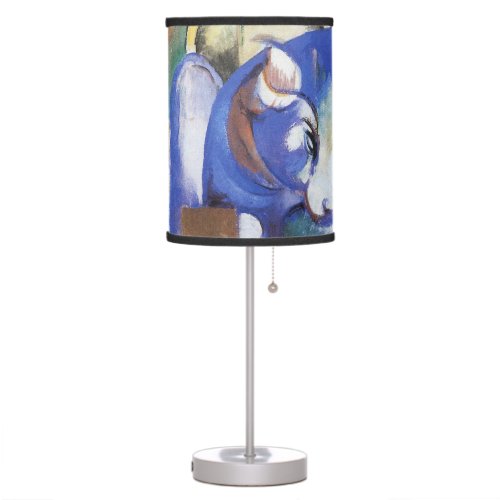 Lying Bull by Franz Marc Vintage Cubism Art Table Lamp