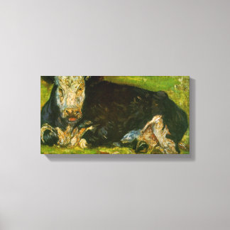 Lying Cow by Vincent van Gogh Canvas Print