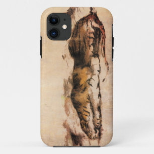 lying tiger iphone case