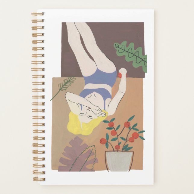 Lying Woman Planner (Front)