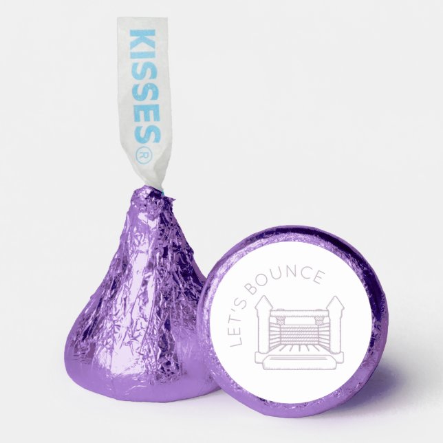 Lyla Bounce House "Let's Bounce" Hershey®'s Kisses Hershey®'s Kisses® (Front)