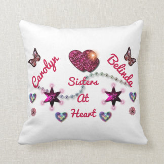 LYLAS Love You Like A Sister Throw Pillow