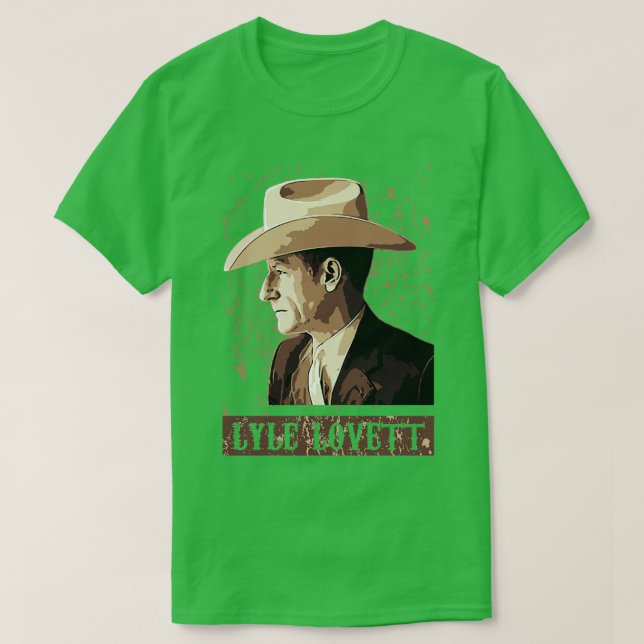Lyle Lovett T-Shirt (Design Front)