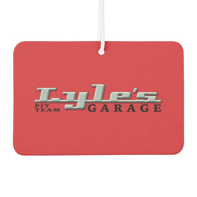 Lyle's Garage Air Freshener: New Car Scent Freshener (Front)