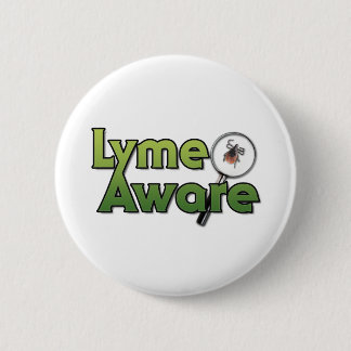 Lyme Aware Gear Pinback Button