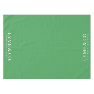 Lyme & Co. Lyme Disease Awareness Tablecloth