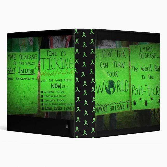 Lyme Disease Awareness Binder (Background)