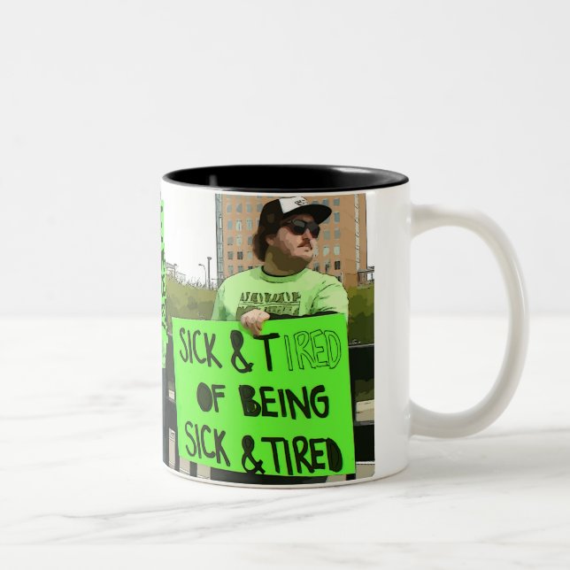 Lyme Disease Awareness Coffee  Mug (Right)