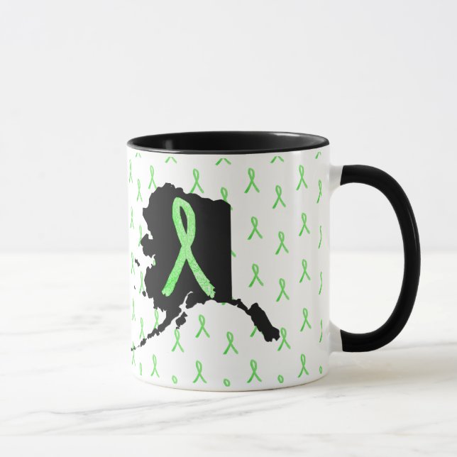 Lyme Disease Awareness in Alaska Coffee Mug (Right)