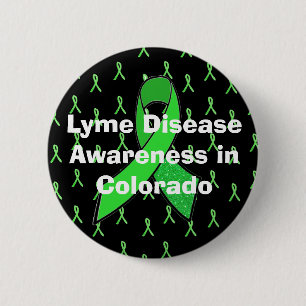Lyme Disease Awareness in Colorado Button
