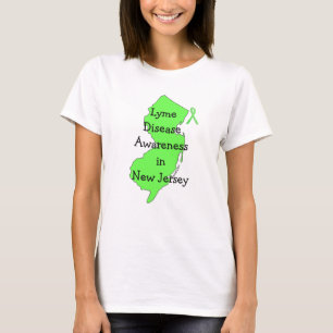 Lyme Disease Awareness in New Jersey T-Shirt