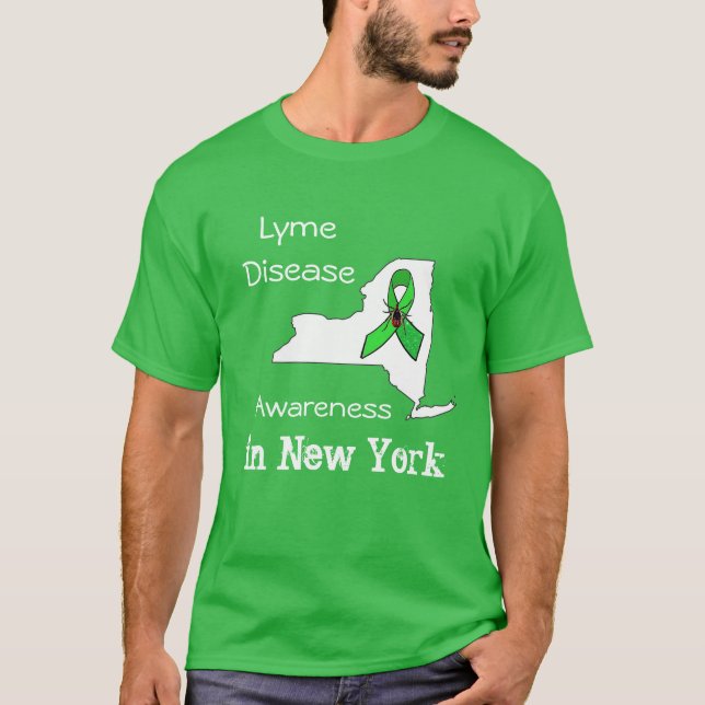 Lyme Disease Awareness in New York Shirt (Front)