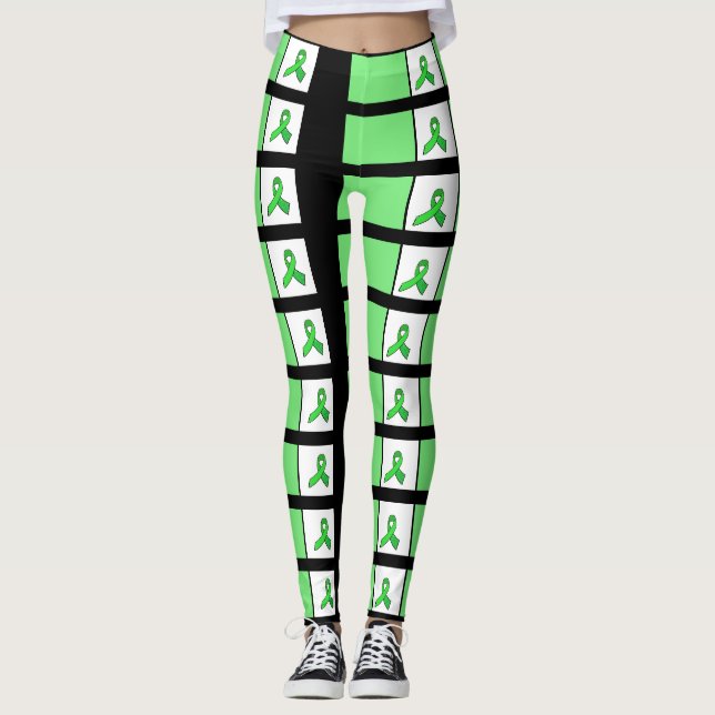 Lyme Disease Awareness Leggings (Front)