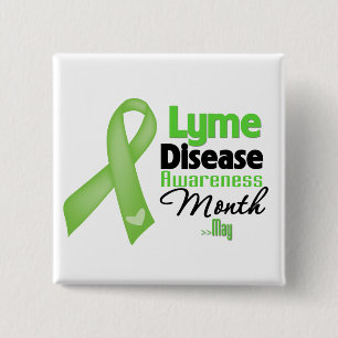 Lyme Disease Awareness Month Pinback Button