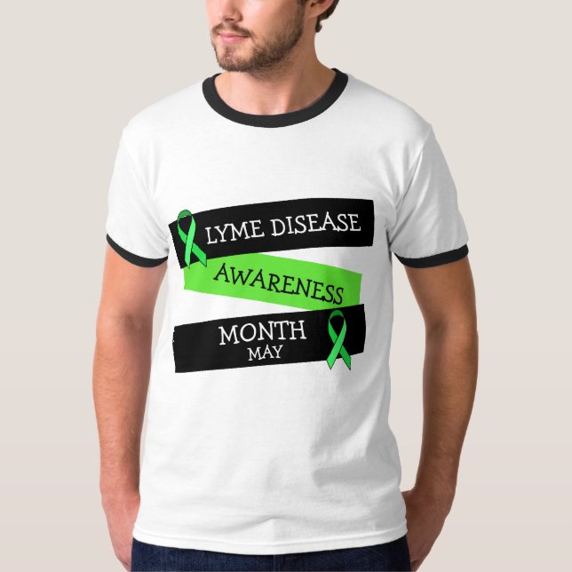 Lyme Disease Awareness Month Ribbon Shirt (Front)